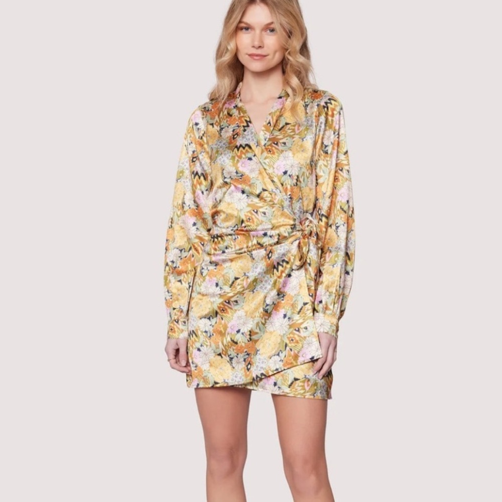 Wildflower Wrap Dress - Picture 2 of 6